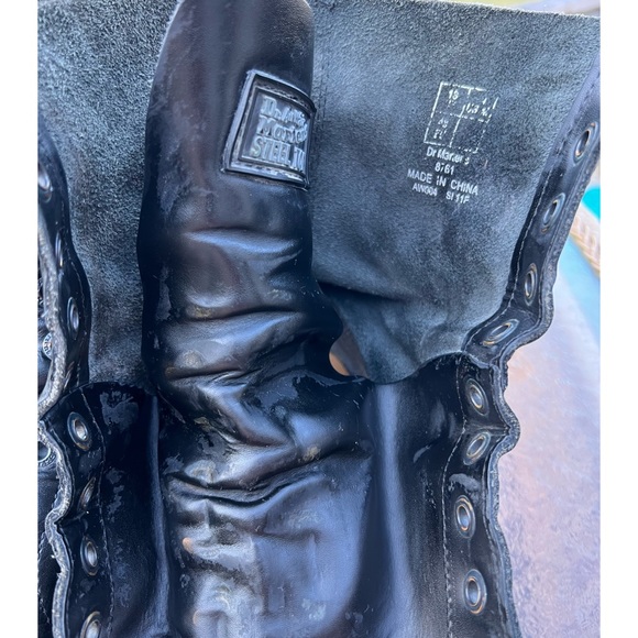 Dr Martens : BXB steel toe 10 eye boot - Picture 9 of 16